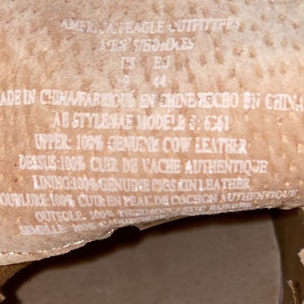 👞 American Eagle Outfitter Leather Oxford - Picture 4 of 4